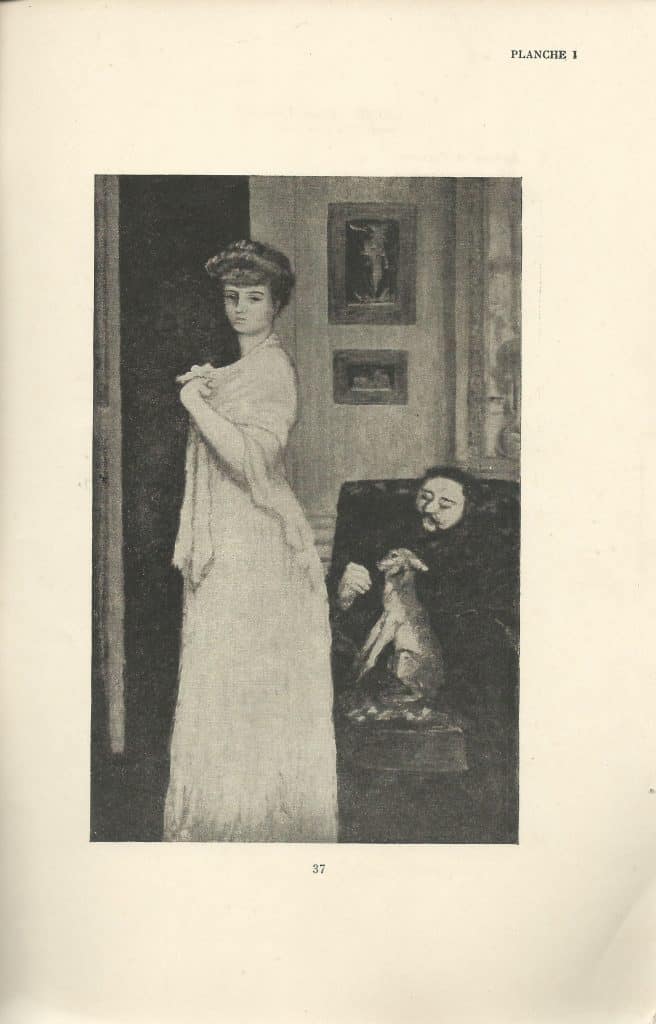 Pierre Bonnard, Madame Misier and Monsieur T. Nathanson, from the Eugène Bleu sale catalog, 1933, courtesy of Nino Joel Tamanlis