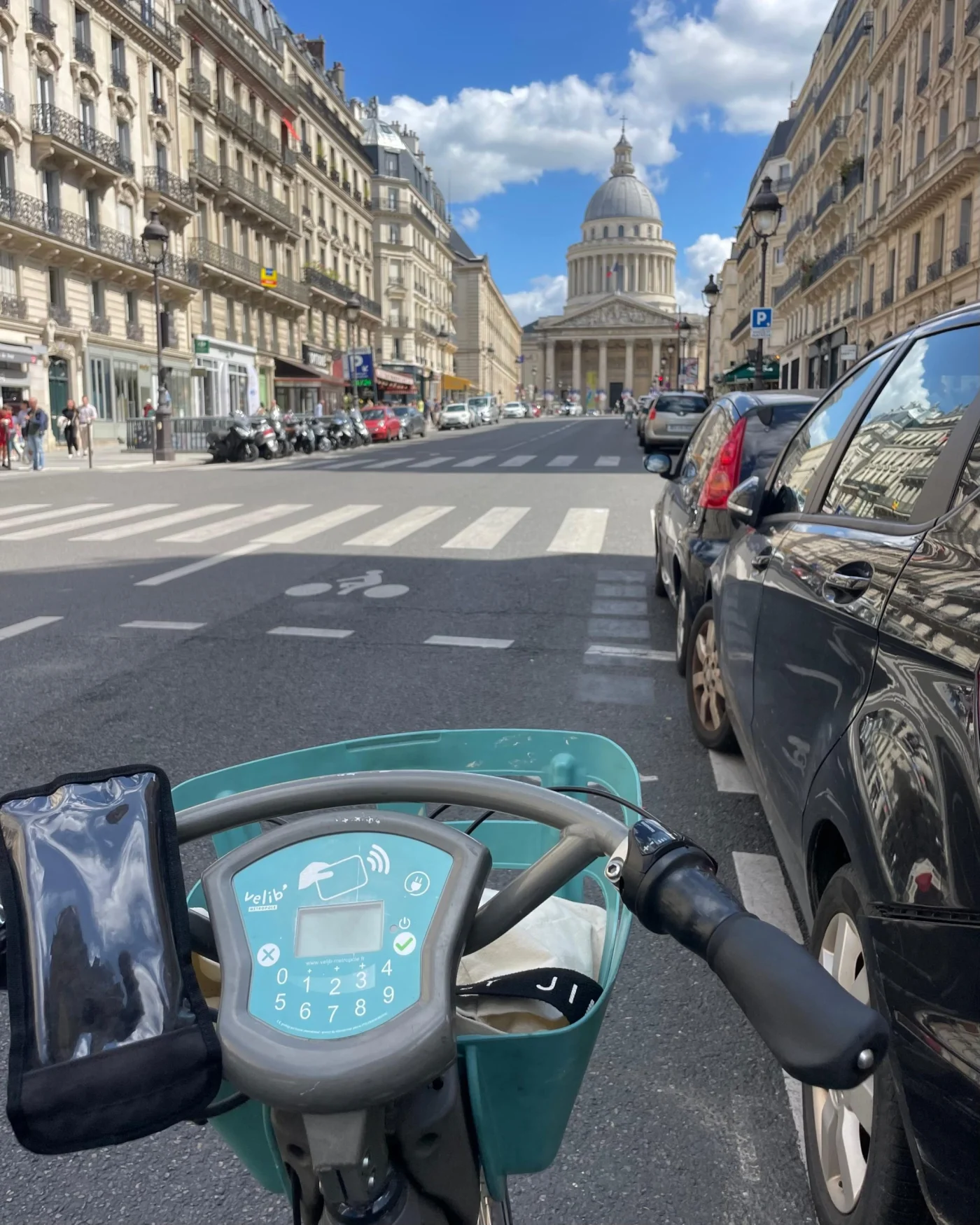 You can even get to the Pantheon by bike. Photo: Dana Debi