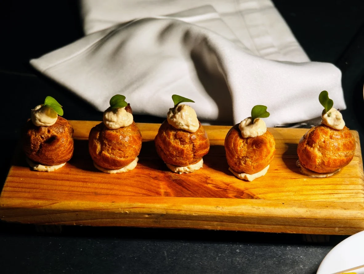 מנת ה Amuse Bouche, של מסעדת Sole By Tarragona. צילום: צבי חזנוב