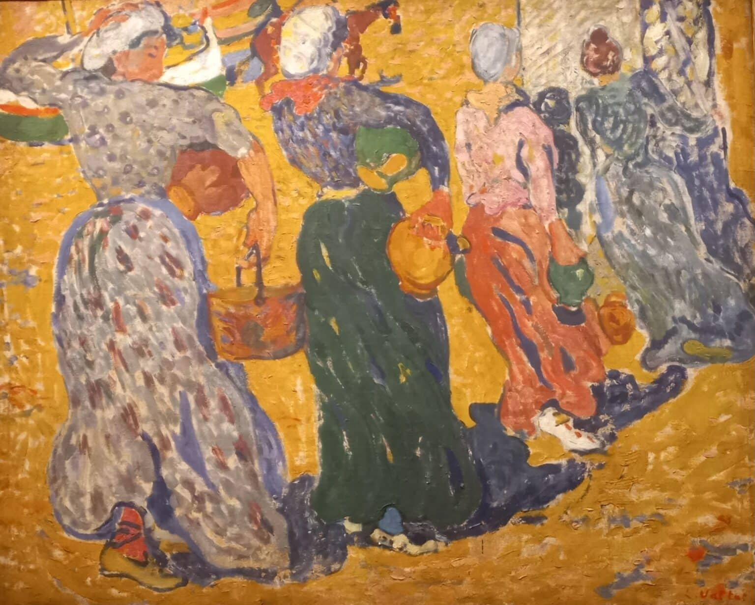 לואי ואלטה, נושאות המים, 1897
Louis Valtat, Les porteuses d'eau, 1897
Collection: Association des amis du Petit Palais, Genève
Photo: Studio Monique Bernaz, Genève