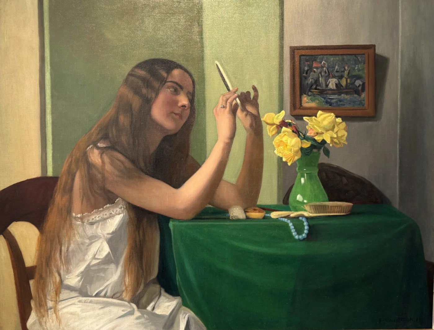 פליקס ולוטון, טואלט, 1911
Félix Vallotton, La toilette, 1911
Collection: Association des amis du Petit Palais, Genève
Photo: Maël Dugerdil, Genève