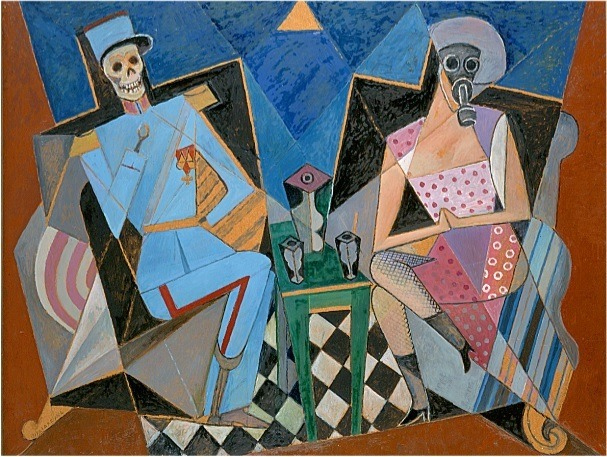 מרבנה, המוות והאישה, 1917
Marevna, La Mort et la Femme, 1917
Collection: Association des amis du Petit Palais, Genève
Photo : Studio Monique Bernaz, Genève