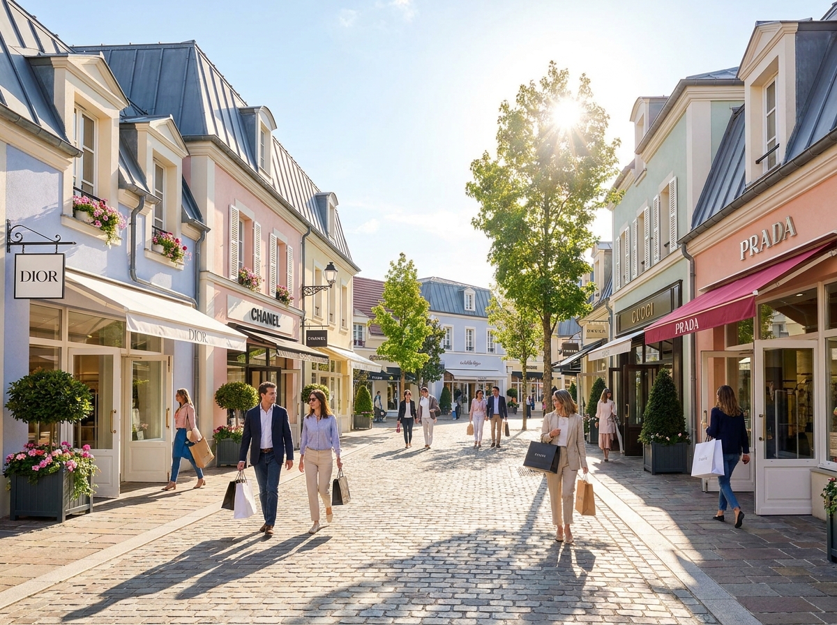 רחוב באאוטלט לה וואלה וילאז'