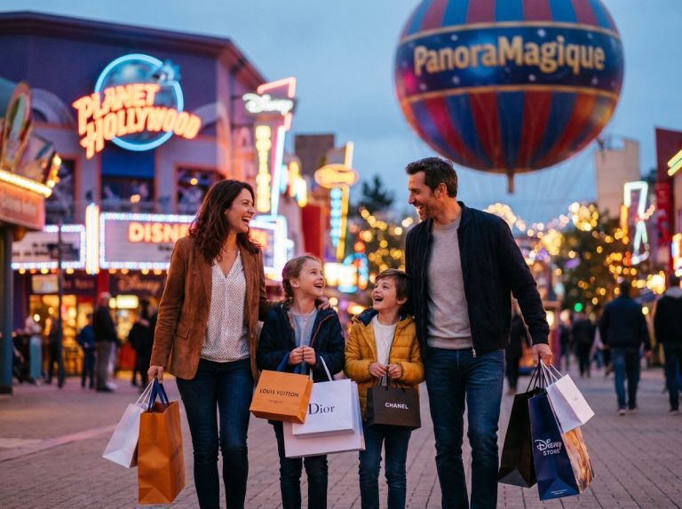 מדריך קניות באזור דיסנילנד פריז (מעודכן לשנת 2026)