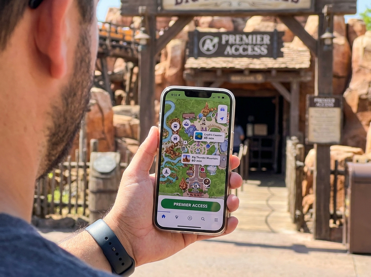 האפליקציה של Disney Premier Access