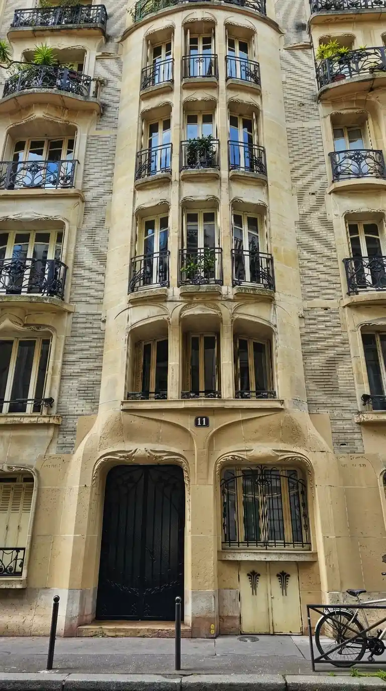 immeuble Trémois ב-11 rue François-Millet. צילום: צבי חזנוב