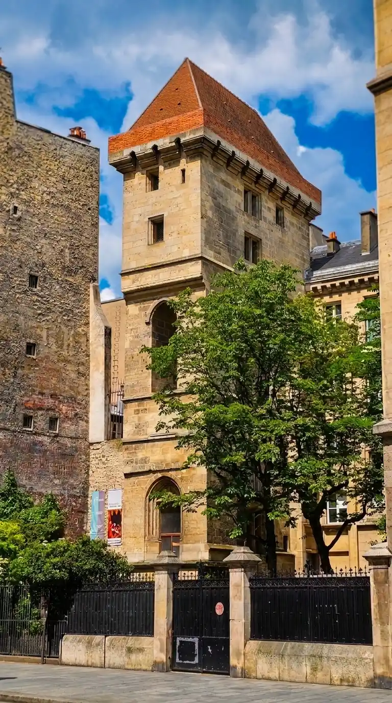 Tour Jean-sans-Peur ב-20 rue Étienne-Marcel. צילום: צבי חזנוב