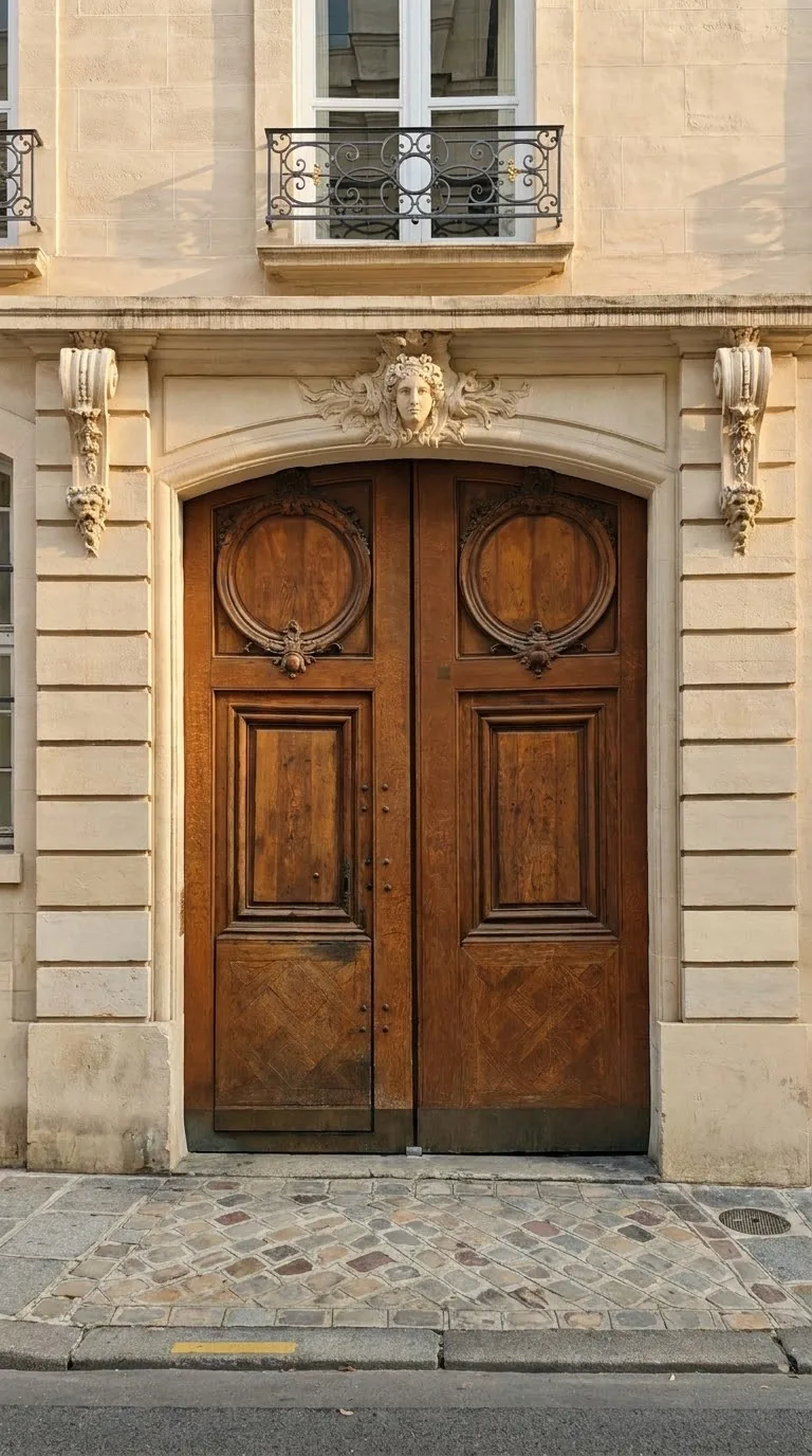 השער של 20 rue des Quatre-Fils, הבית שבו התגורר רמון דה סז. צילום: צבי חזנוב