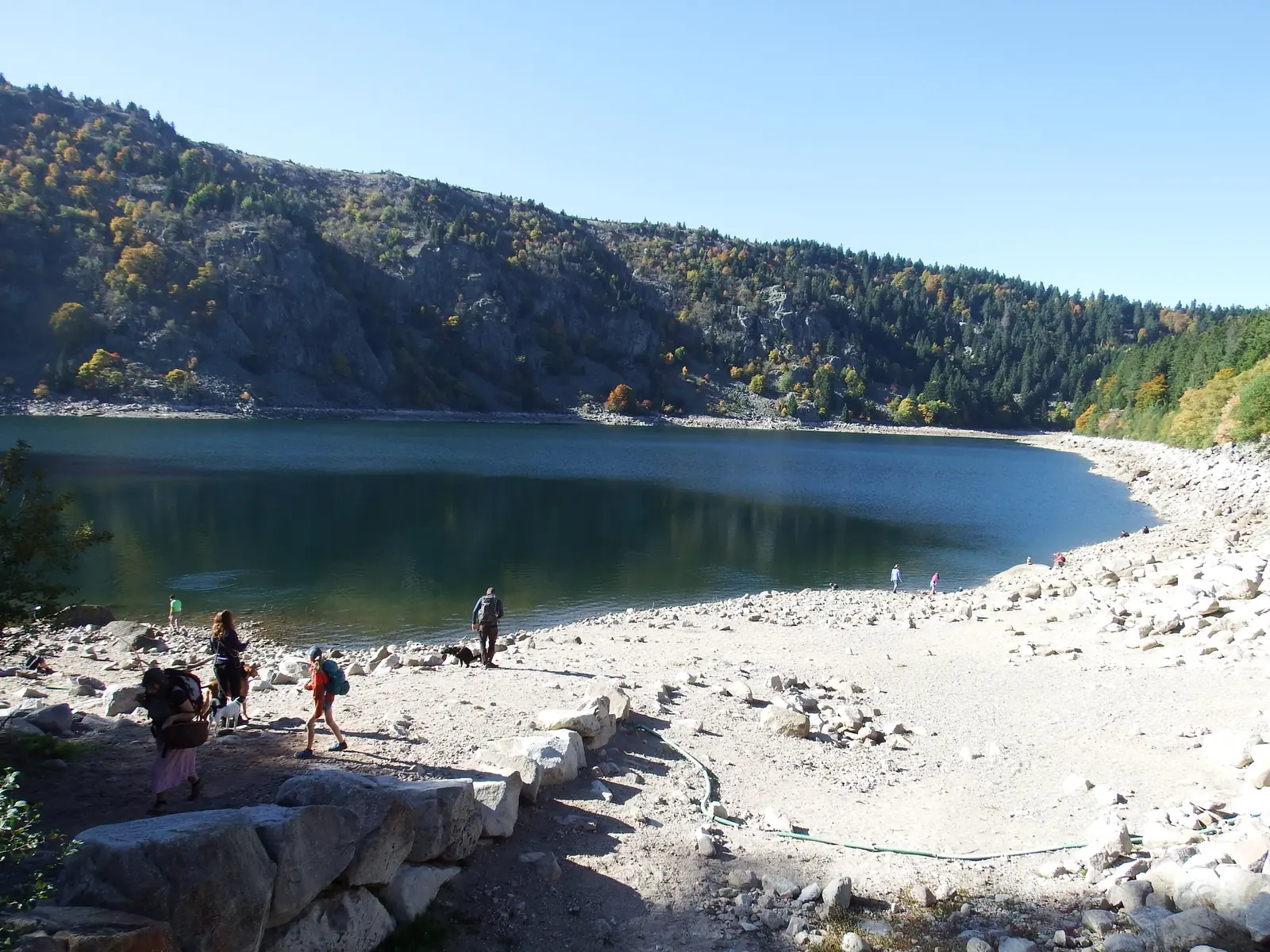 Lac Noir (the Black Lake) near the Route des Crêtes