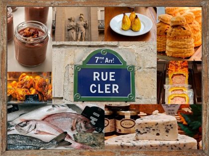 Rue Cler בפריז: מסלול קולינרי והיסטוריה של רחוב השוק